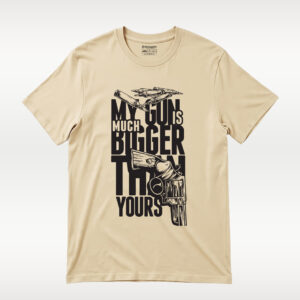 My gun is much bigger than yours