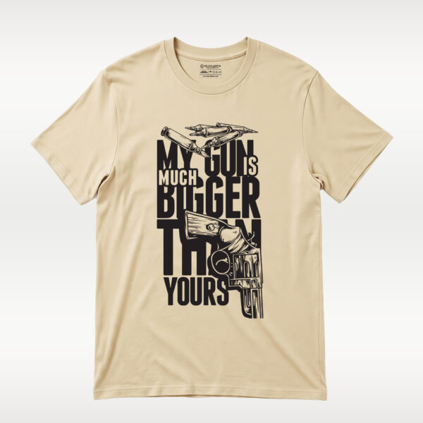 My gun is much bigger than yours