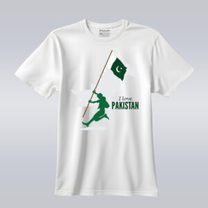 I love Pakistan Flag