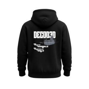 Decod3d Hoodie - Drop Shoulder