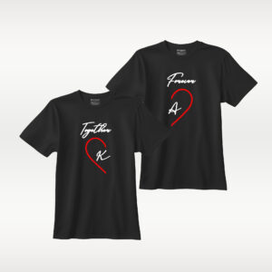 Together - Forever ( Valentine's Day Special Pair of Tees )