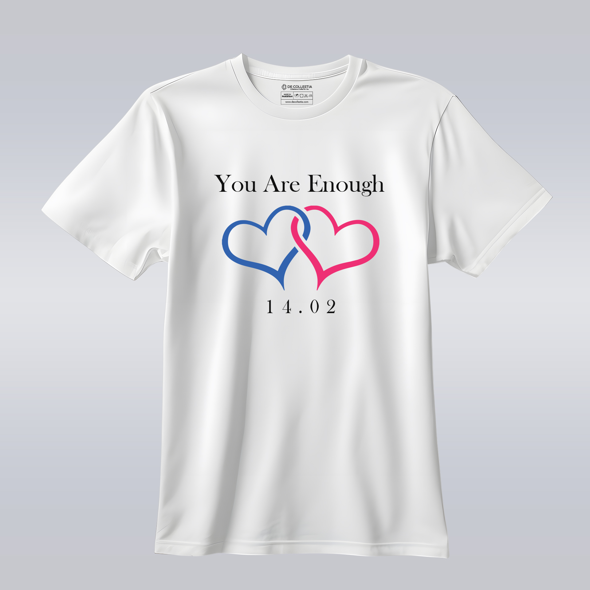 You Are Enough ( Valentine's Day Special Pair of Tees ) - Image 4